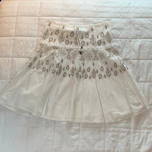 Guess Excellent Condition White Skirt
